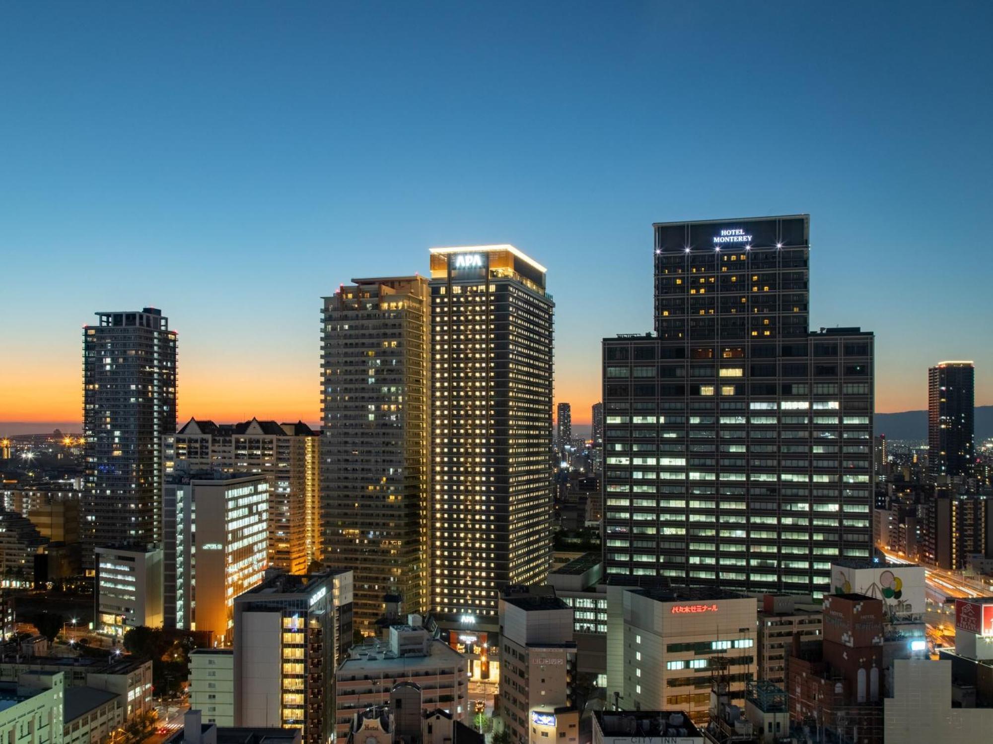 Apa Hotel & Resort Osaka Namba Ekimae Tower מראה חיצוני תמונה