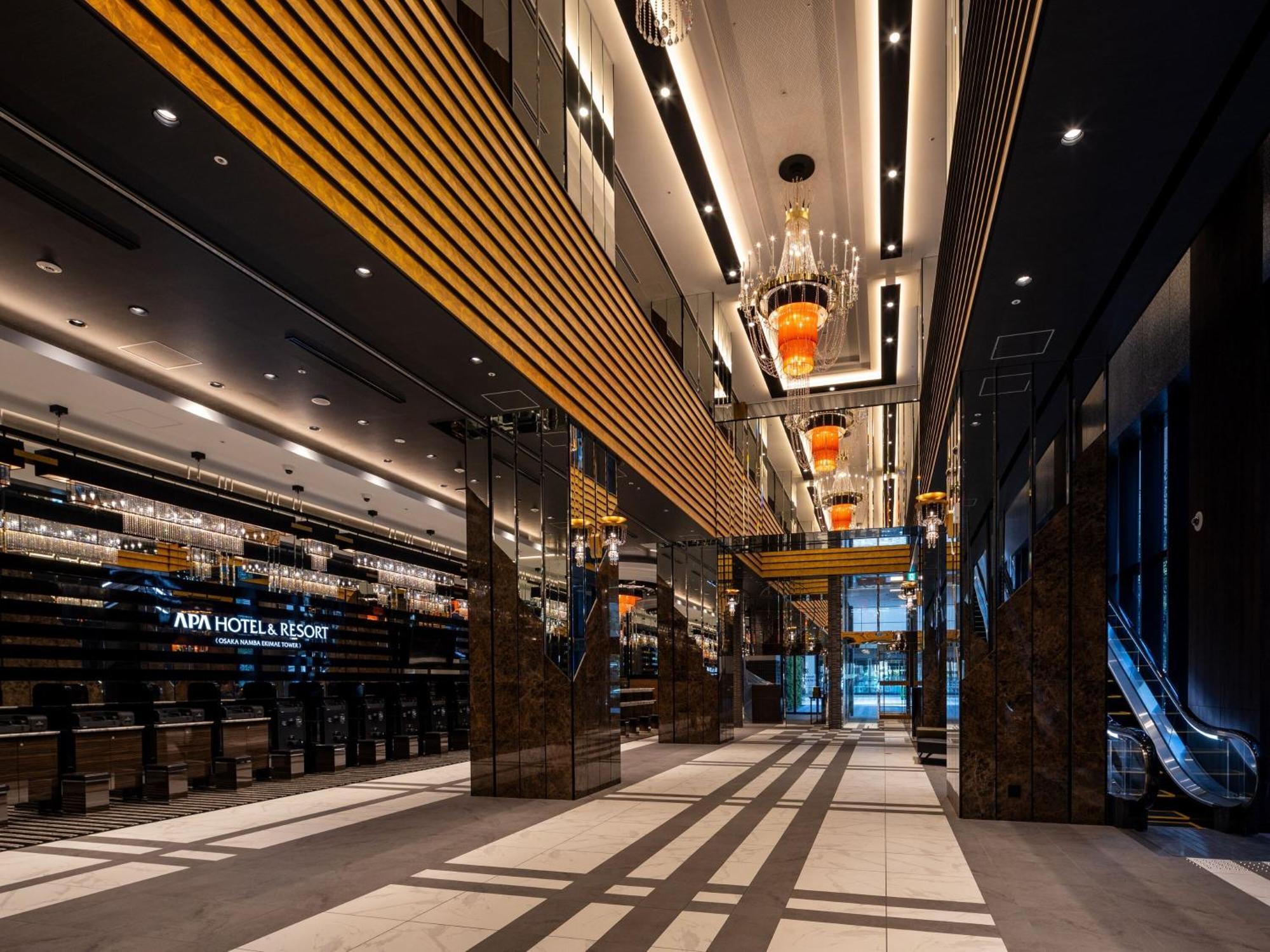Apa Hotel & Resort Osaka Namba Ekimae Tower מראה חיצוני תמונה